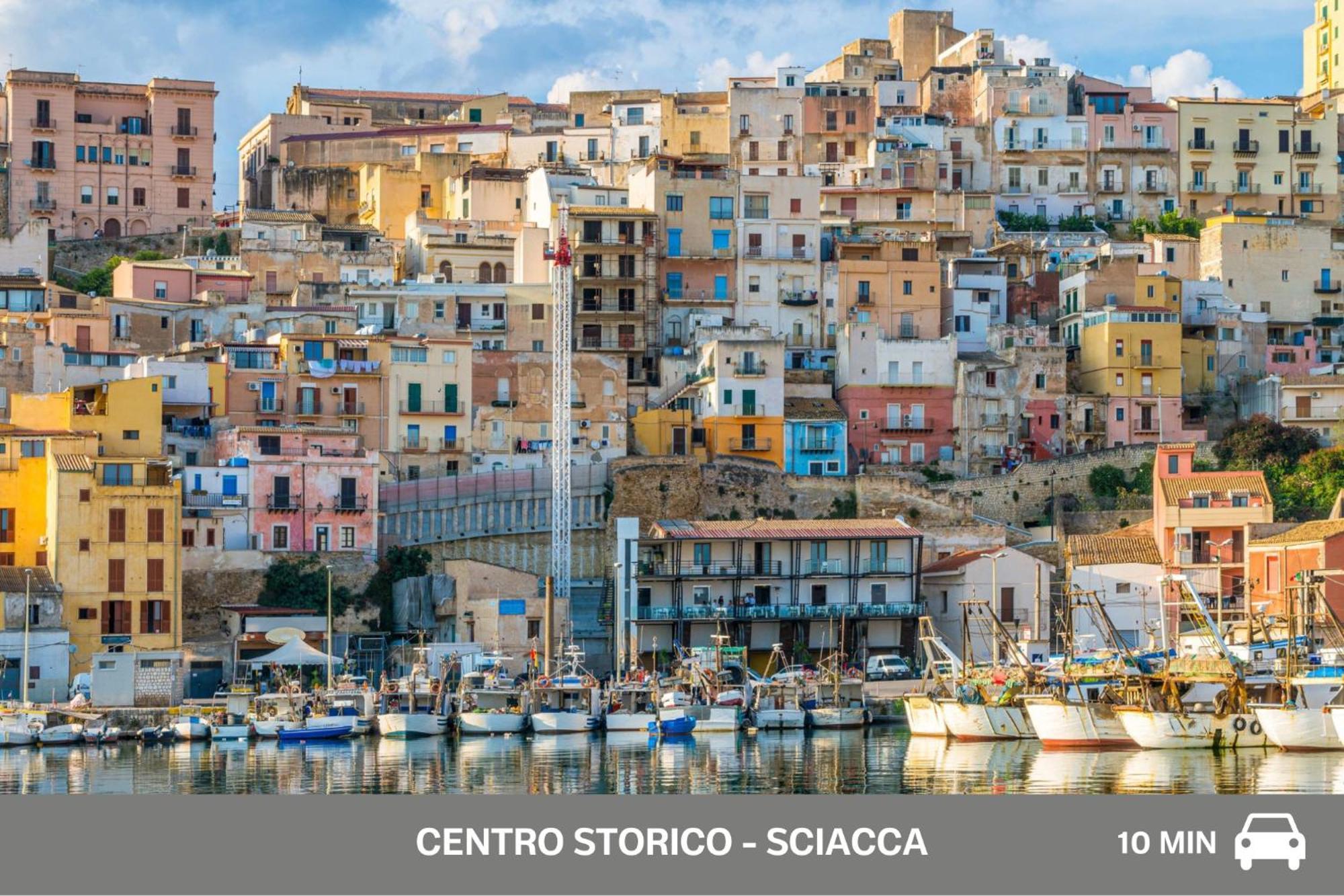 !!! 2 Min Dalla Spiaggia !!! - Casa Vacanze Coralli Шакка Экстерьер фото